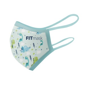 Mascarilla FITmask PRO Dino Garden - Ni&ntilde;o