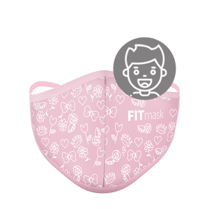 Mascarilla FITmask PRO Sweet Pink - Ni&ntilde;o