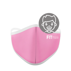 Mascarilla FITmask PRO Pale Pink - Ni&ntilde;o