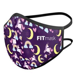 Mascarilla FITmask PRO Unicorn Fantasy - Ni&ntilde;o