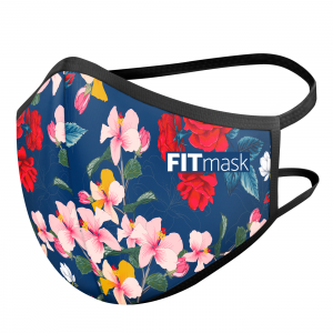 Mascarilla FITmask PRO Floral Dark - Adulto
