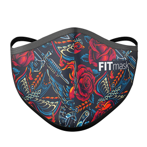 Mascarilla FITmask PRO Vintage Tattoo - Adulto