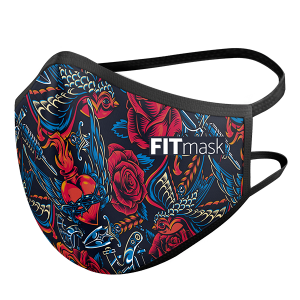 Mascarilla FITmask PRO Vintage Tattoo - Adulto
