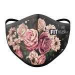 Mascarilla FITmask PRO Black Roses - Adulto