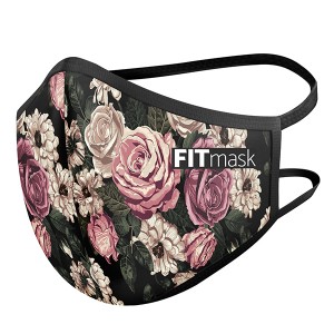 Mascarilla FITmask PRO Black Roses - Adulto