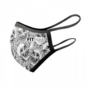 Mascarilla FITmask PRO Skull Garden - Adulto