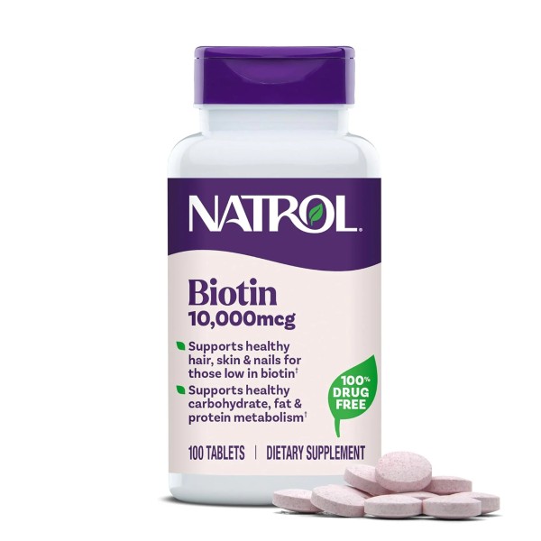 Biotina 10000 mcg - 100 tabls.