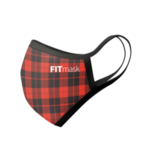 Mascarilla FITmask Red Tartan - Adulto