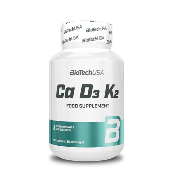 Ca D3 K2 - 90 caps.